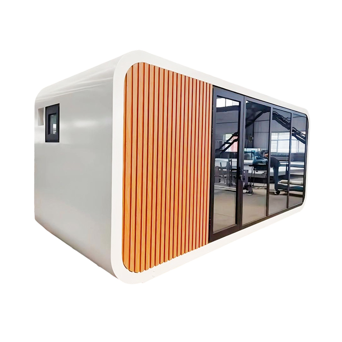 Luxury Modern Apple Cabin House Prefab Mobile Home For Scenic Spot Homestay
