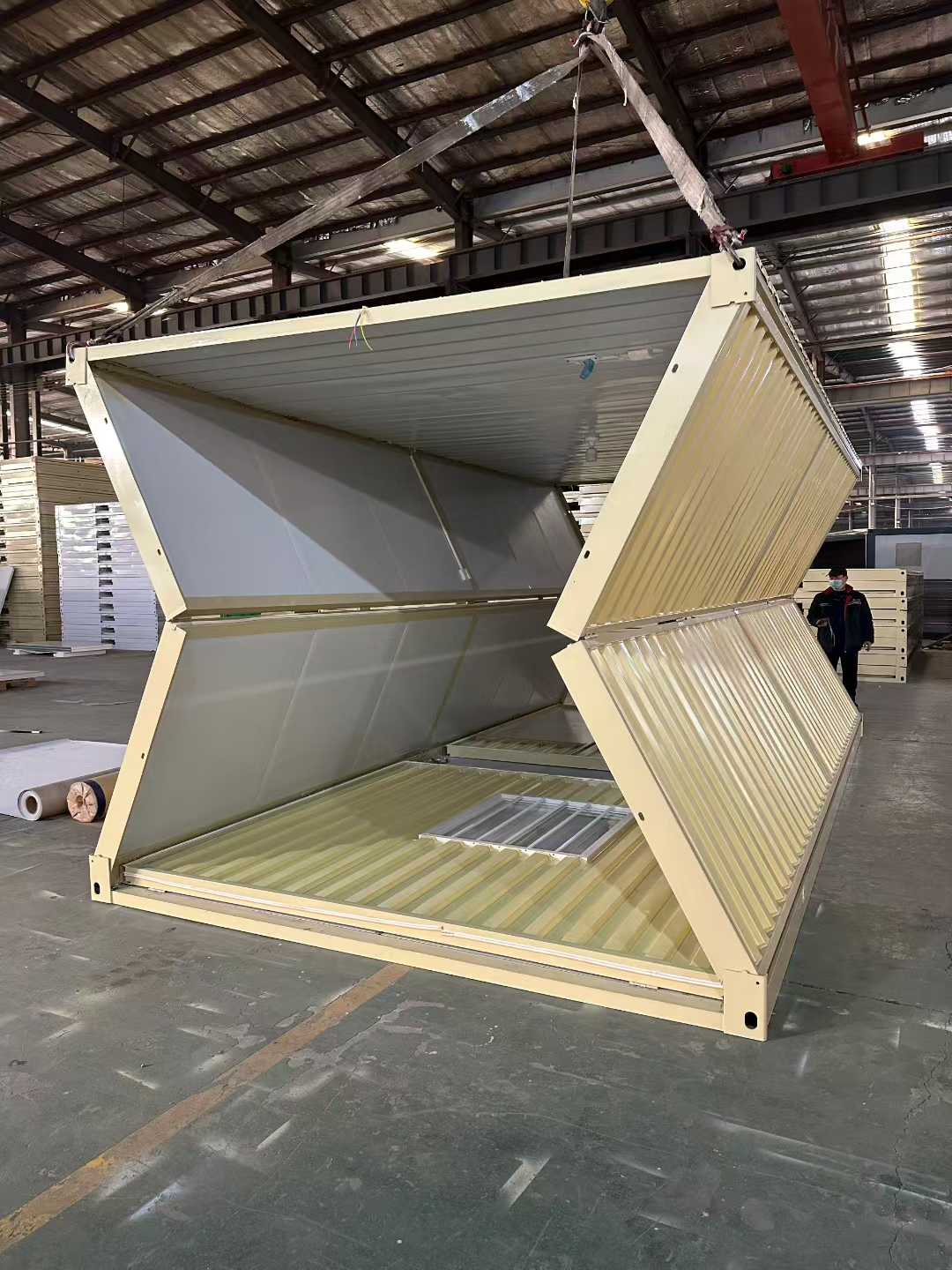 Fast & Flexible: Foldable Container Units Shipped to Indonesia for Rapid Housing & Site Solutions
